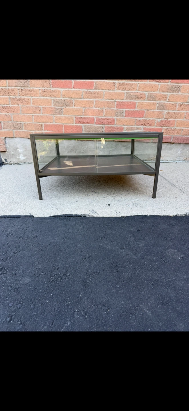 Glass Coffee Table / Display Case - photo 3