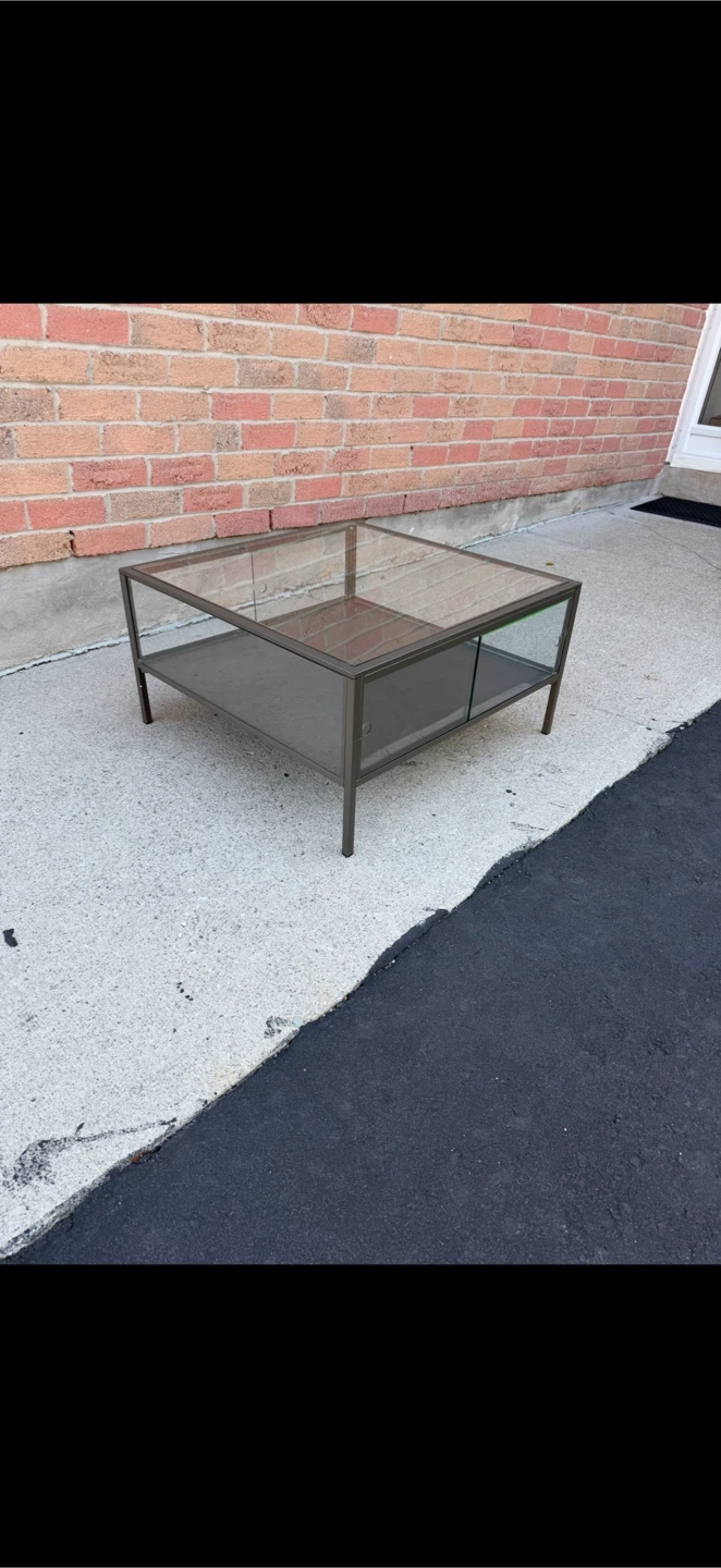 Glass Coffee Table / Display Case - photo 4