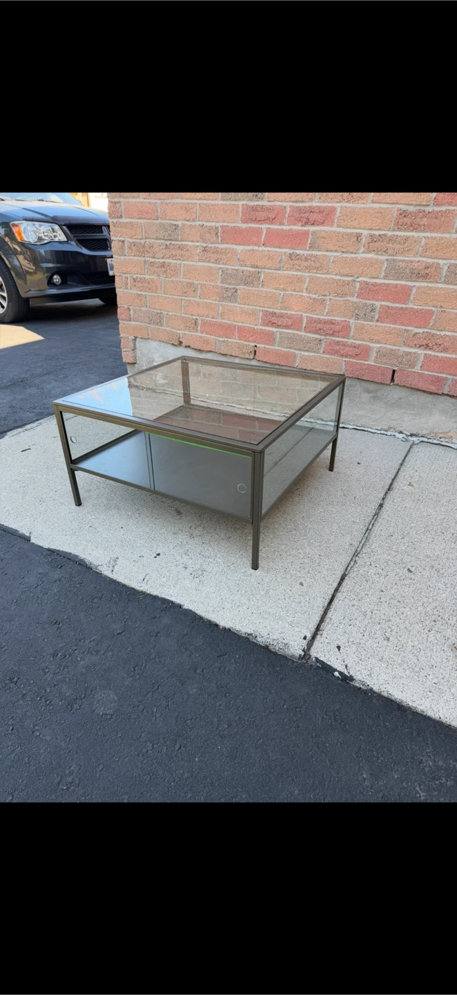 Glass Coffee Table / Display Case - photo 5