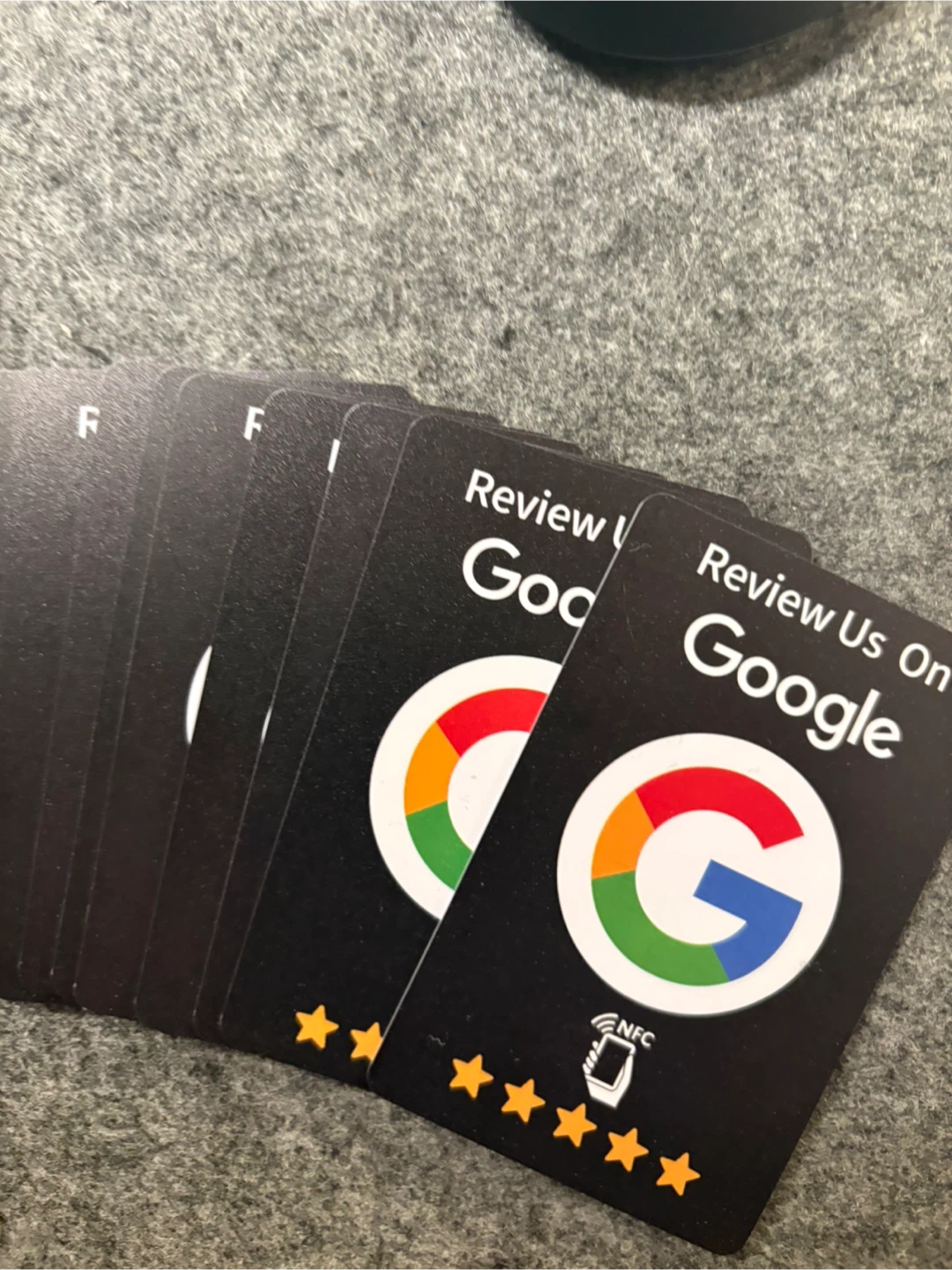 Google Review NFC Cards
