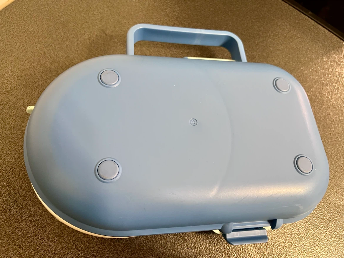 GoBe Kids Lunchbox & Snack Spinner – Macaron Blue – Brand New - photo 4