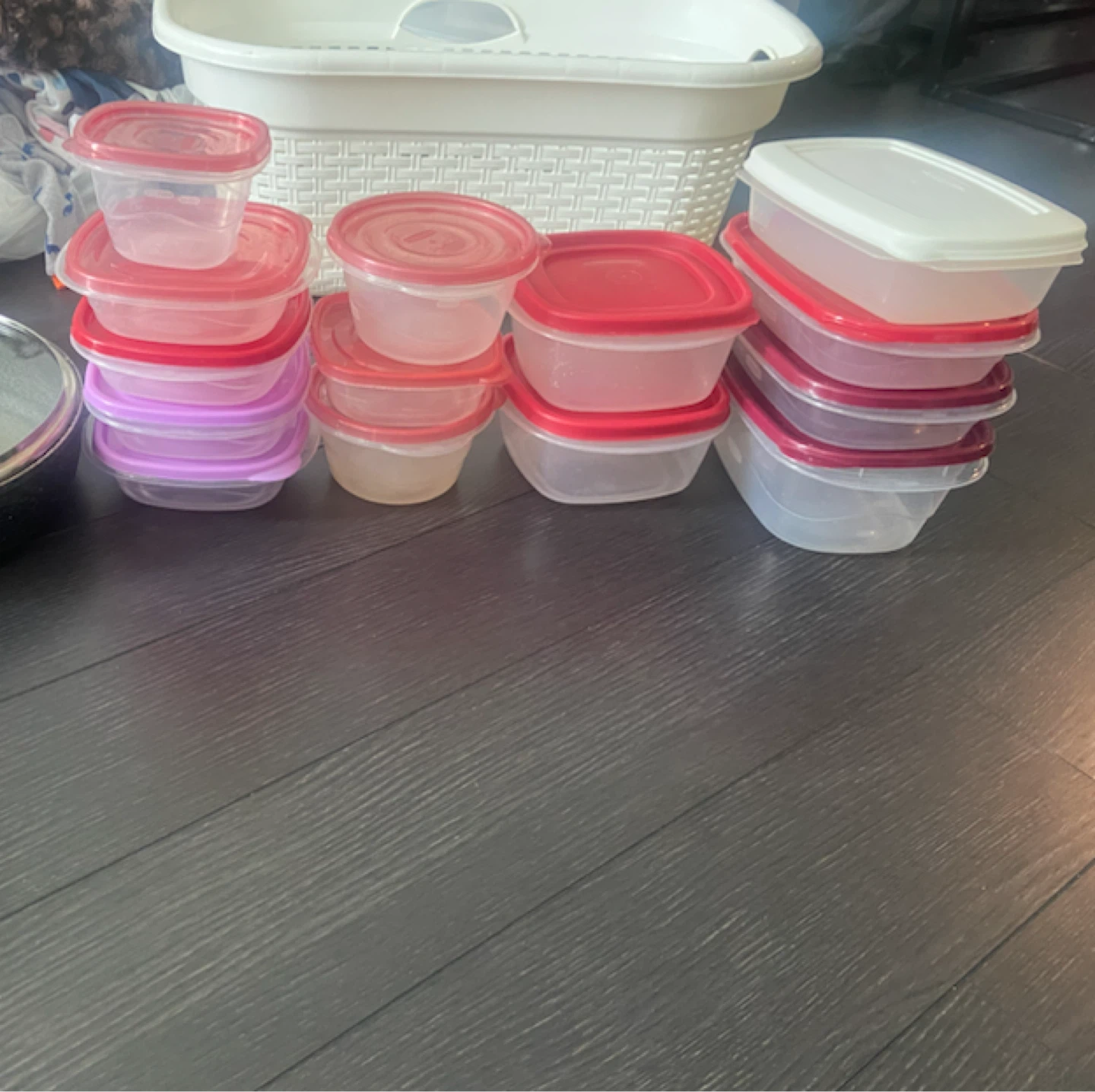 Assorted Plastic Food Storage Containers - photo 2