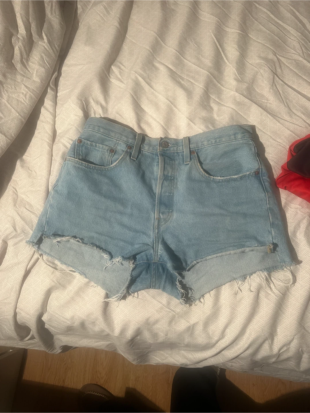 Levi's 501 Denim Shorts - photo 2