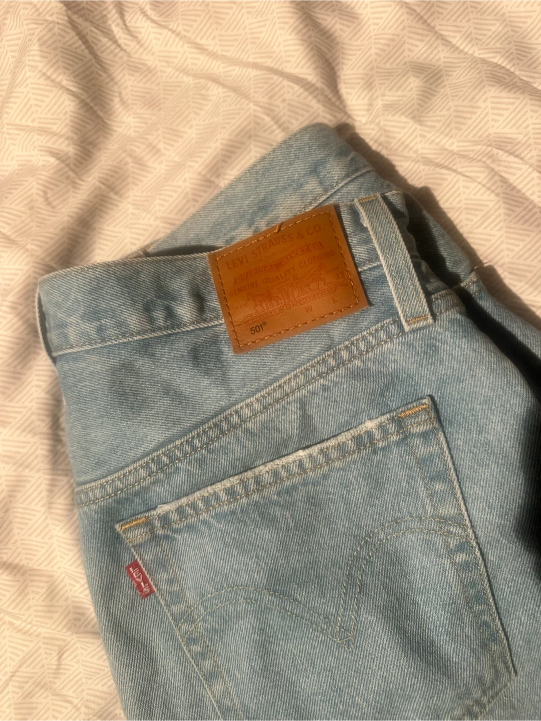 Levi's 501 Denim Shorts - photo 3