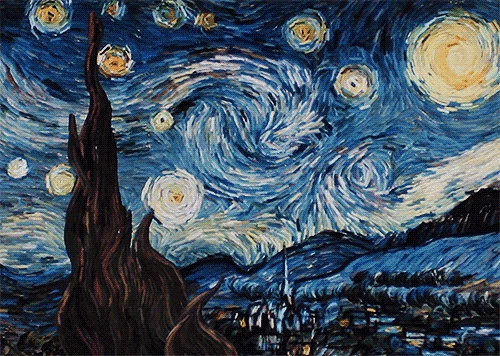 3D Lenticular Poster of “Vincent Van Gogh The Starry Night”