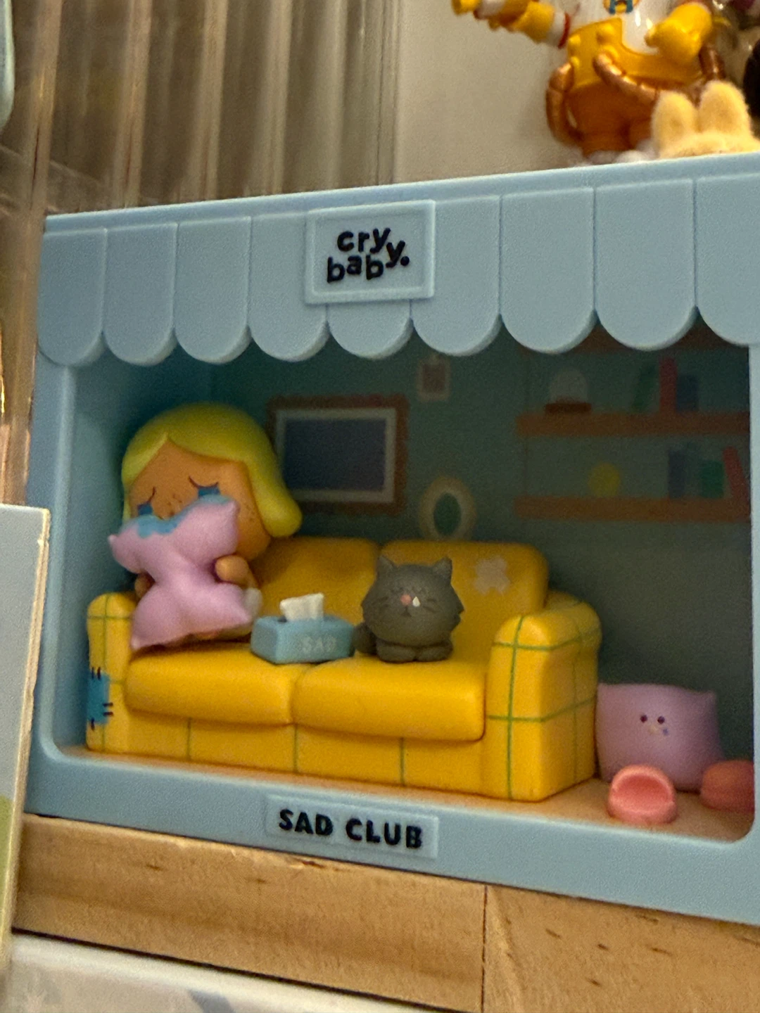 Pop Mart Cry Baby Sad Club Figure