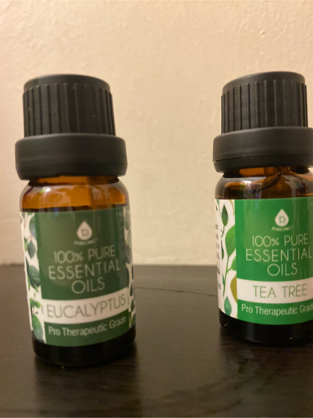 Pursonic Essential Oil Duo: Eucalyptus and Tea Tree - photo 2