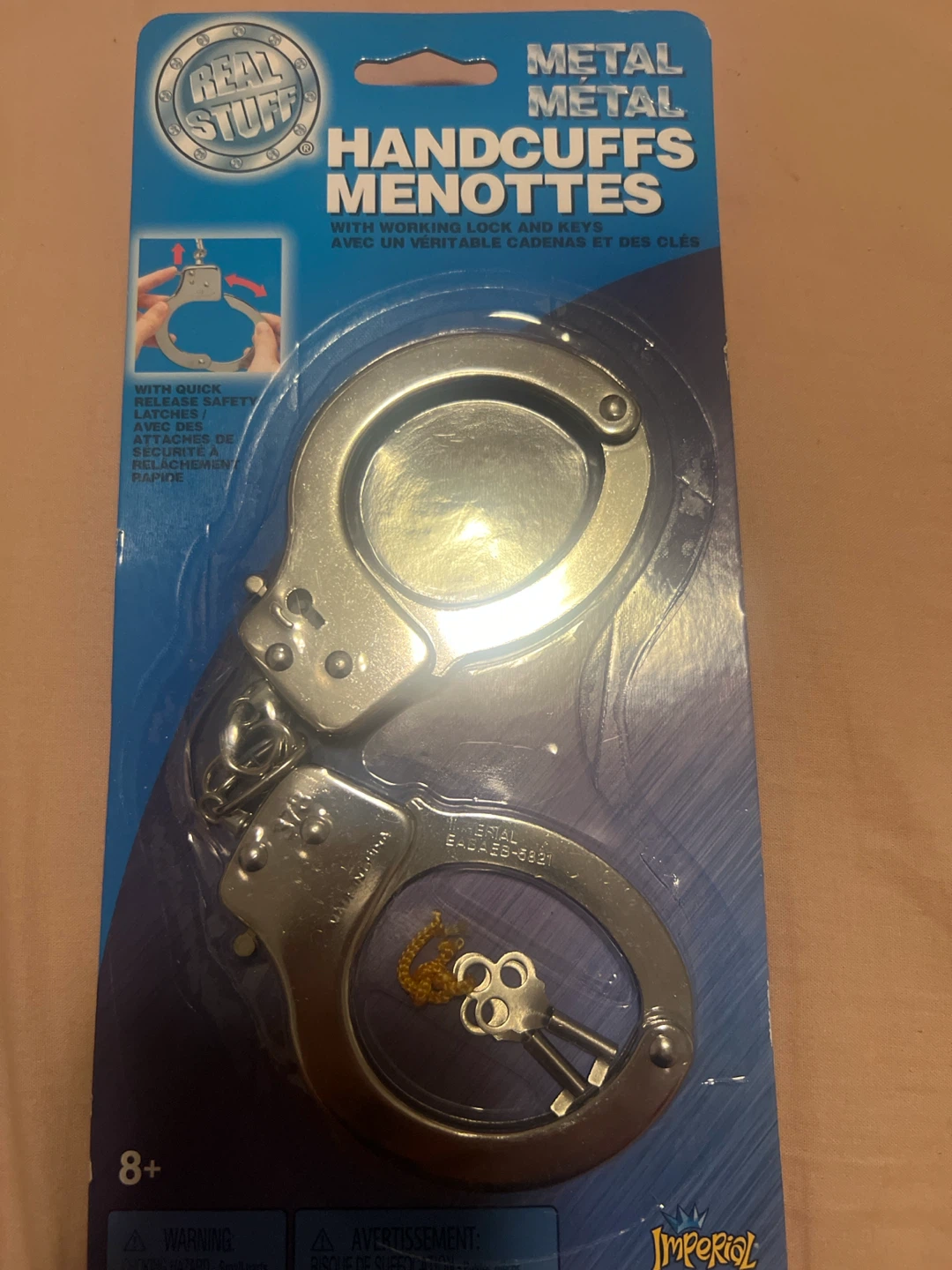 Imperial Toy Metal Handcuffs