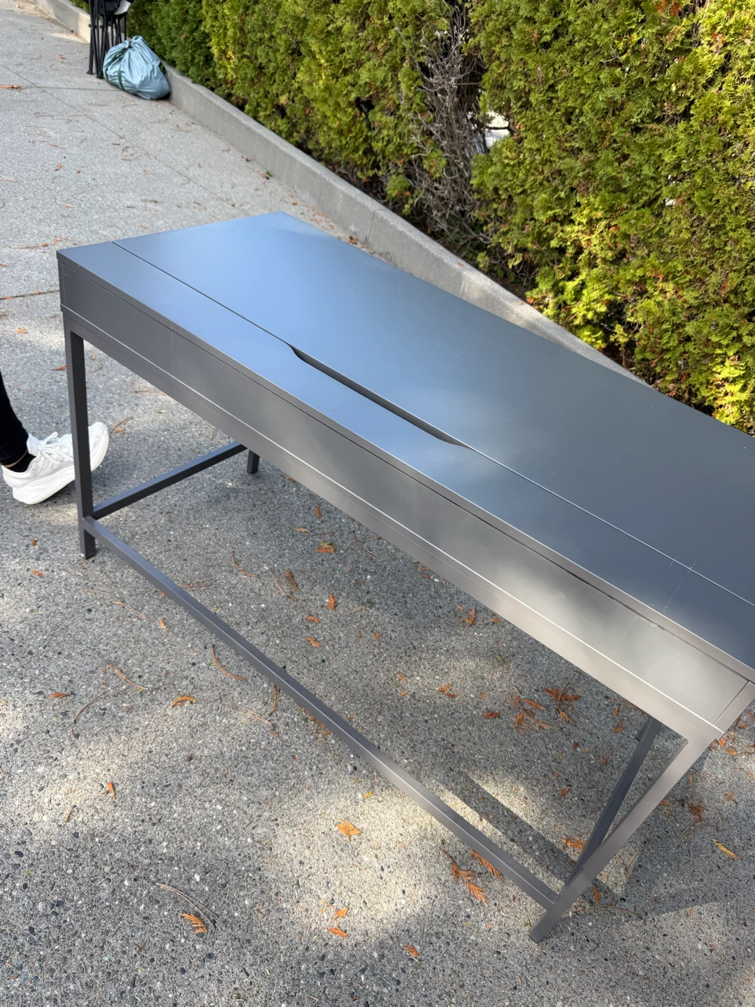 IKEA MICKE Desk, Dark Grey