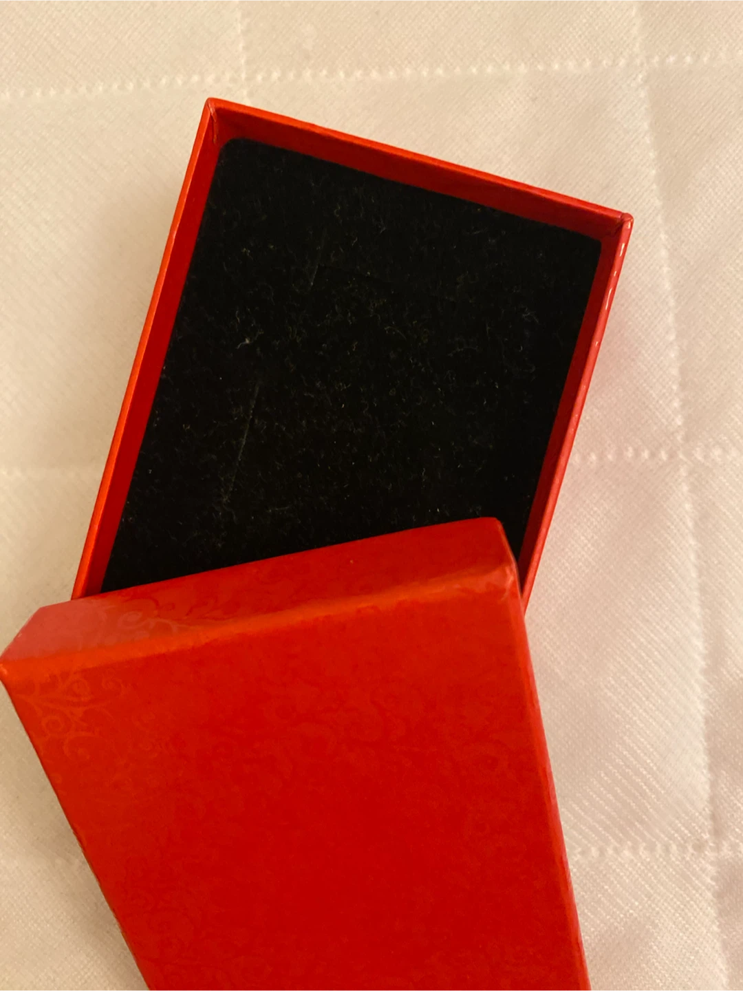 2  Red Jewelry Gift Box