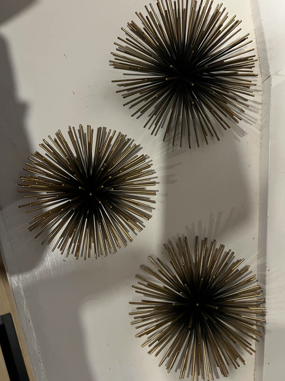 Set of 3 Starburst Wall Decor