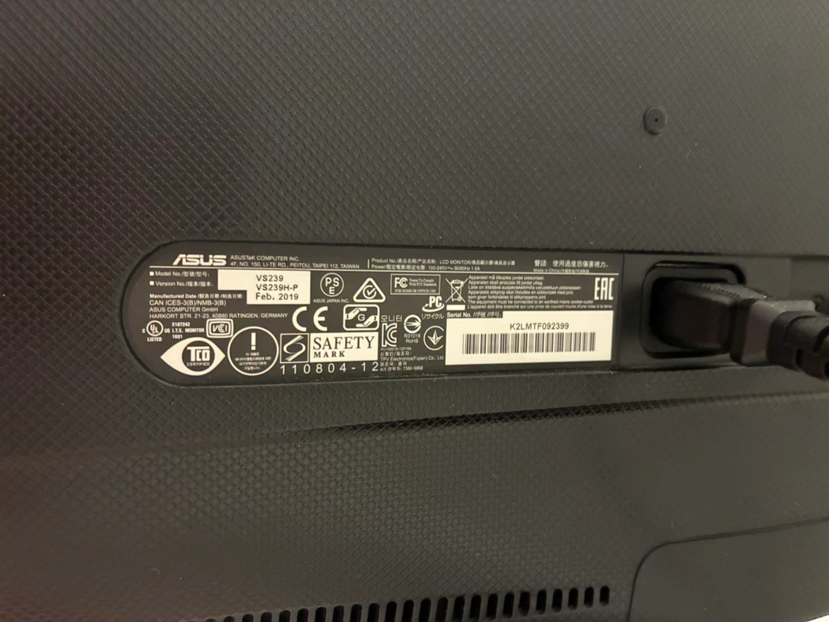 ASUS VS239H-P 23-inch IPS Monitor - photo 3