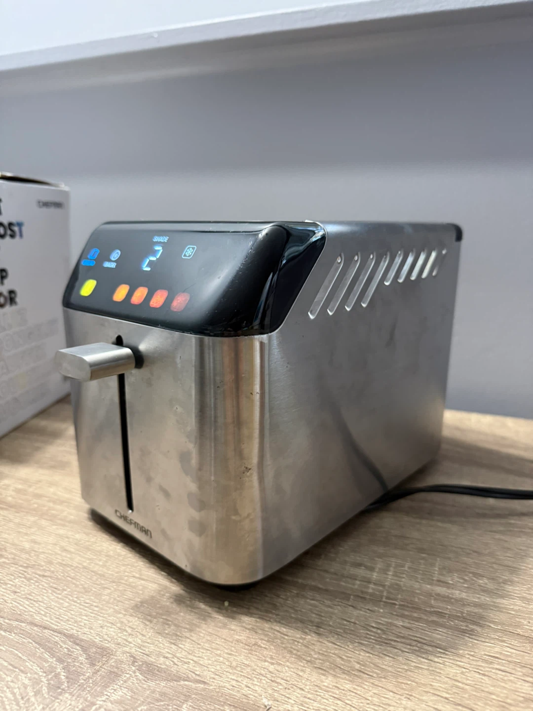 Chefman Smart Touch 2-Slice Digital Toaster