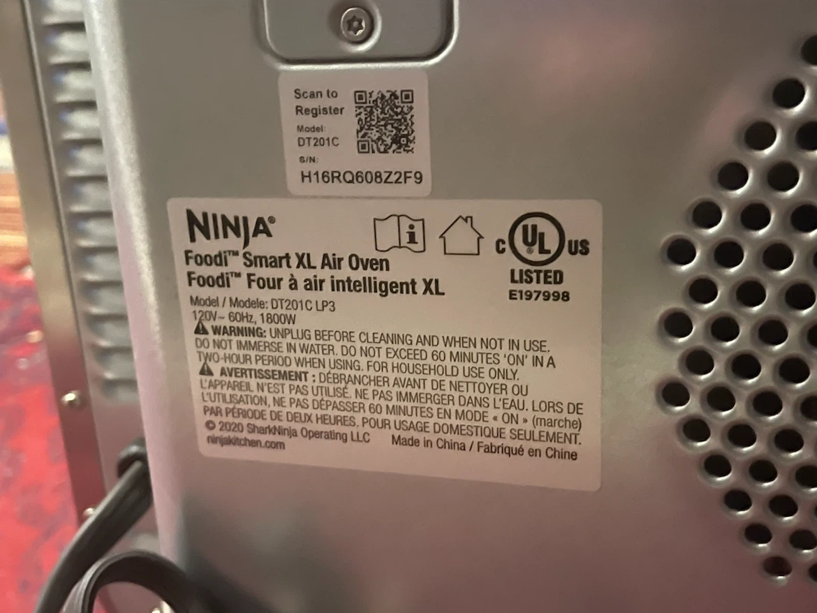 Brand new Ninja Foodi Smart XL Air Oven DT201C - photo 2
