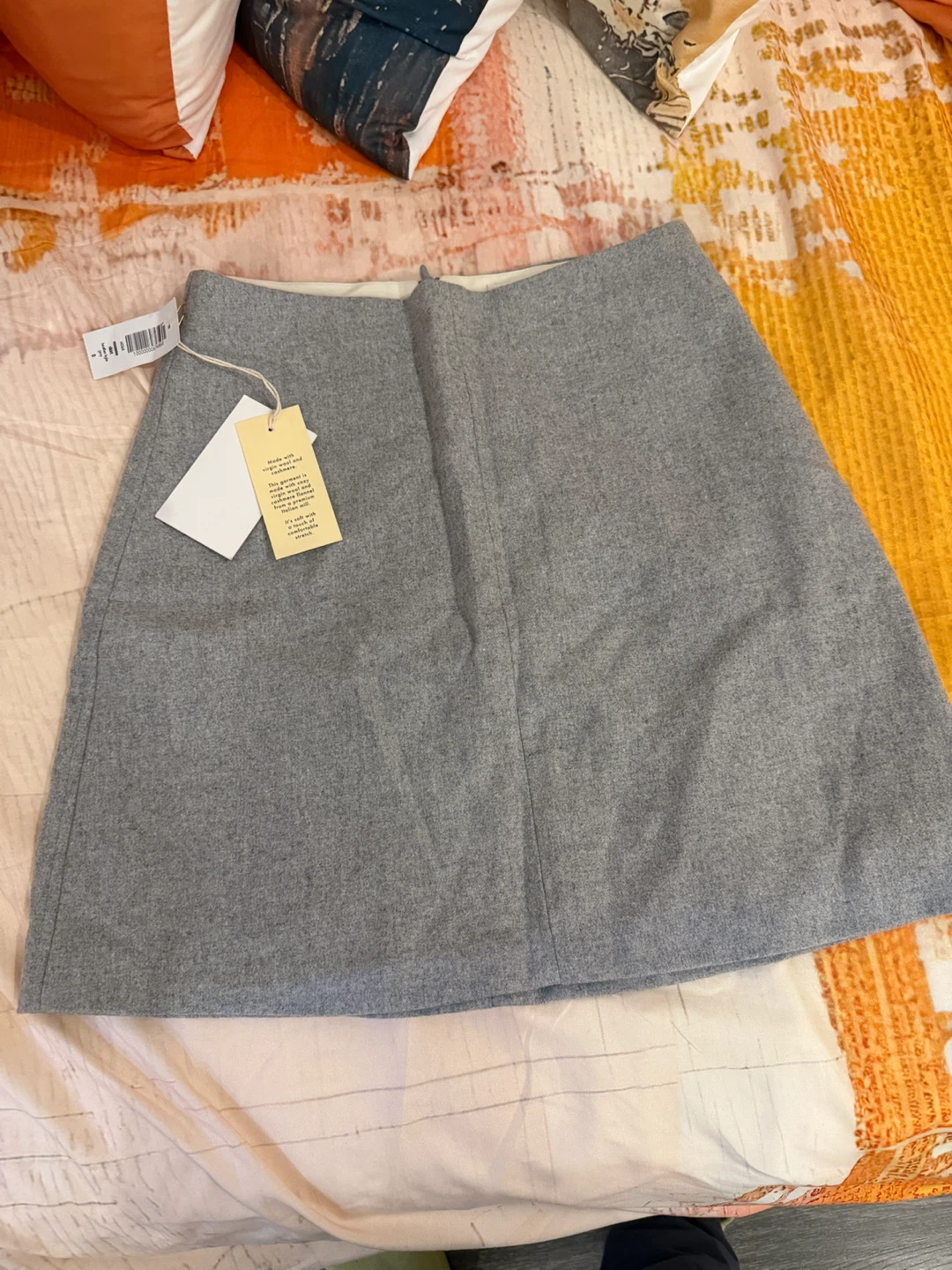 Wilfred Wool-Cashmere Skirt