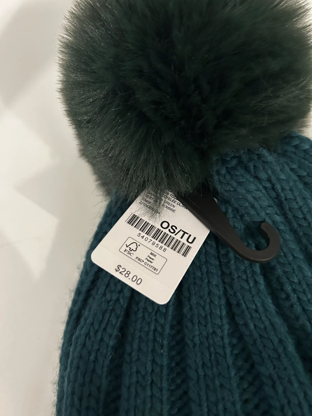 Roots Ribbed Pom-Pom Hat For Sale - photo 3