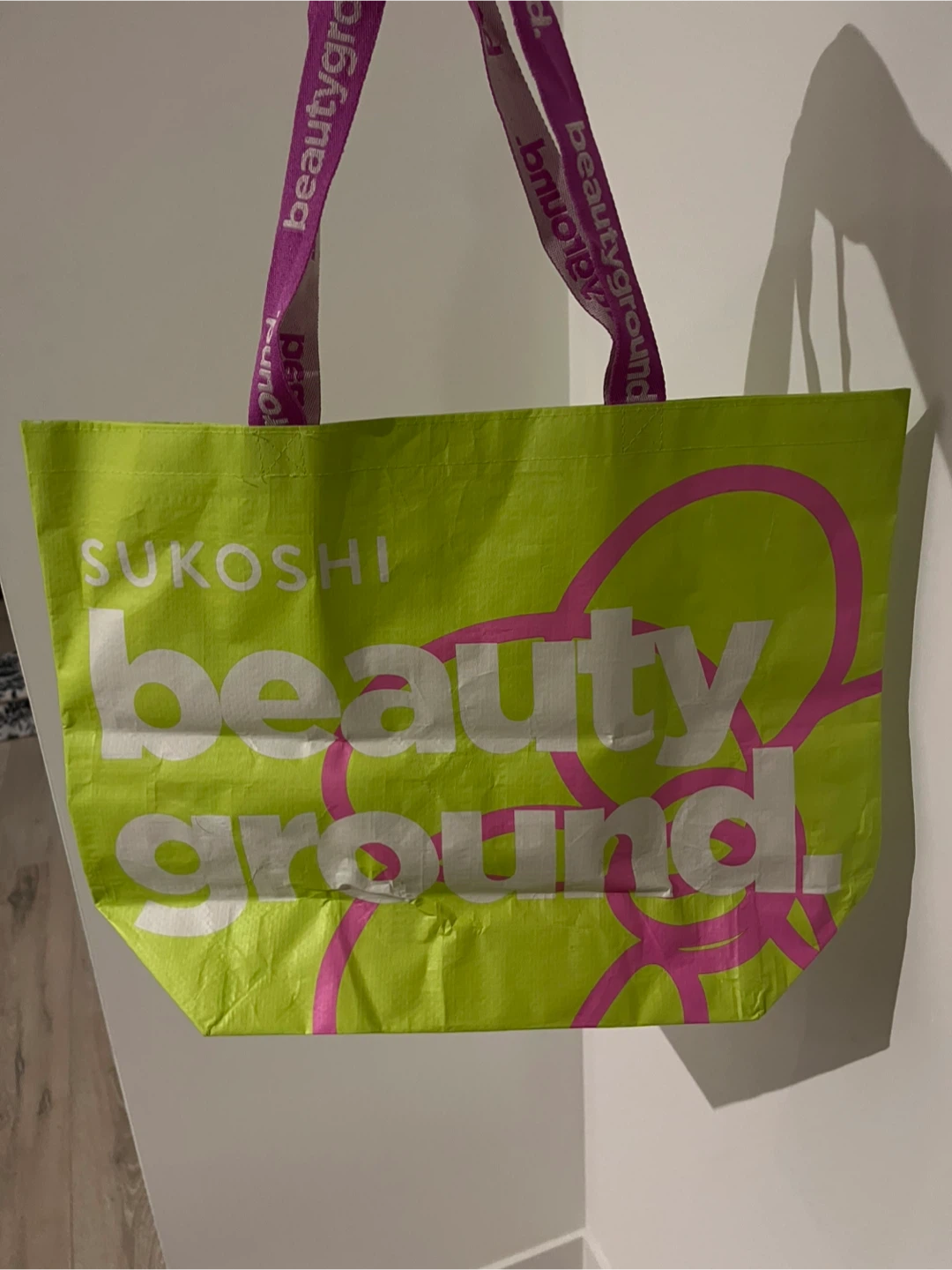Sukoshi Beauty Ground Green Tote Bag Spacious