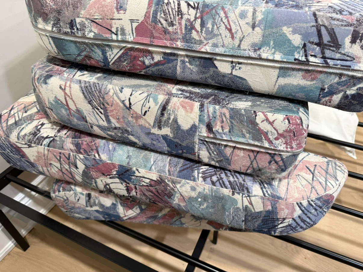 Set of 4 Patterned Chair Cushions - photo 3