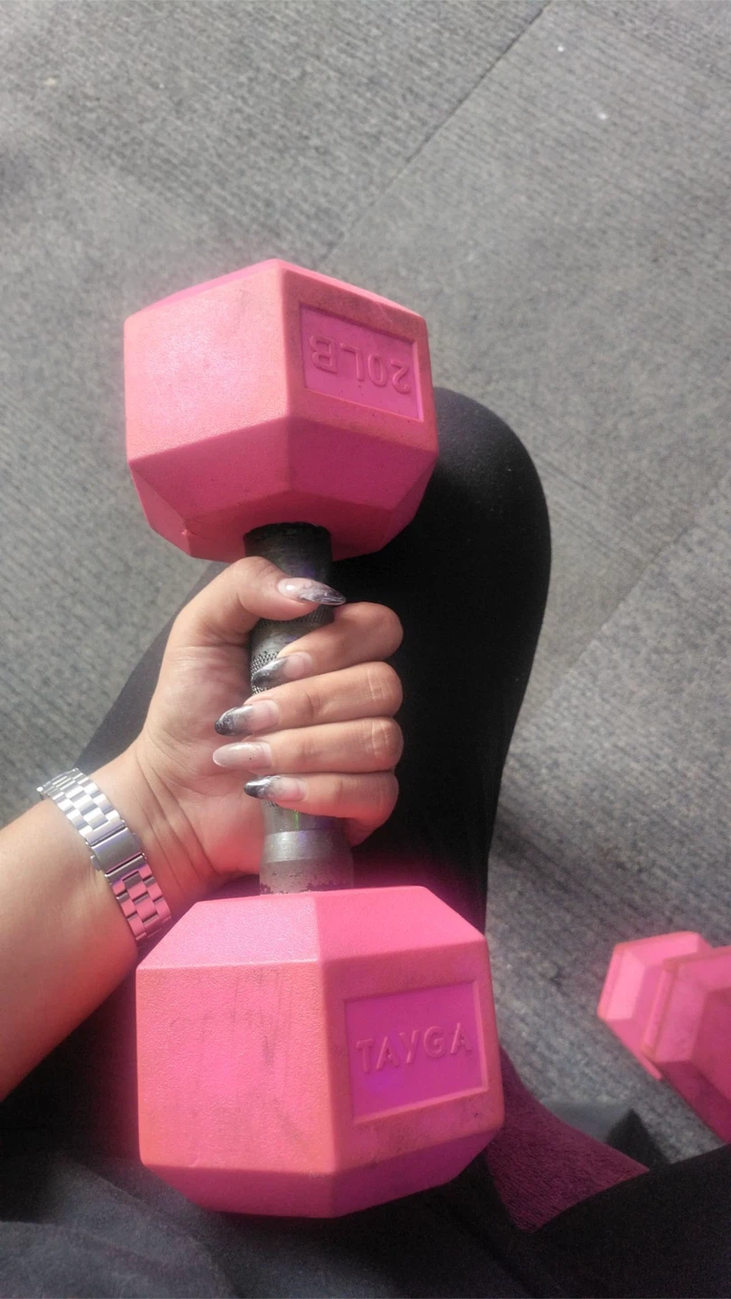 TAYGA 20lb Pink Dumbbell