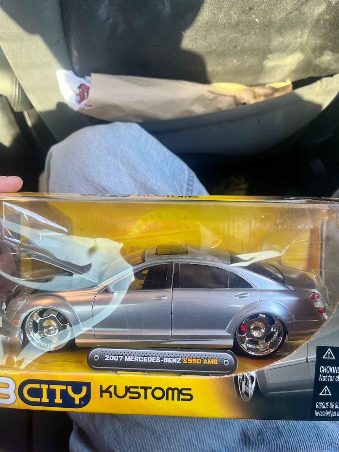 City Kustoms 2007 Mercedes-Benz S550 AMG Die-Cast