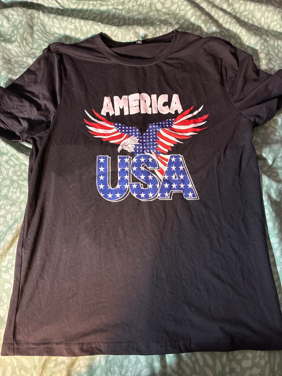 Black America USA Graphic T-Shirt