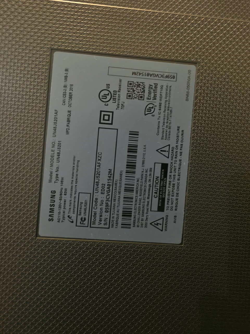 Samsung 48-inch LED Television - photo 2