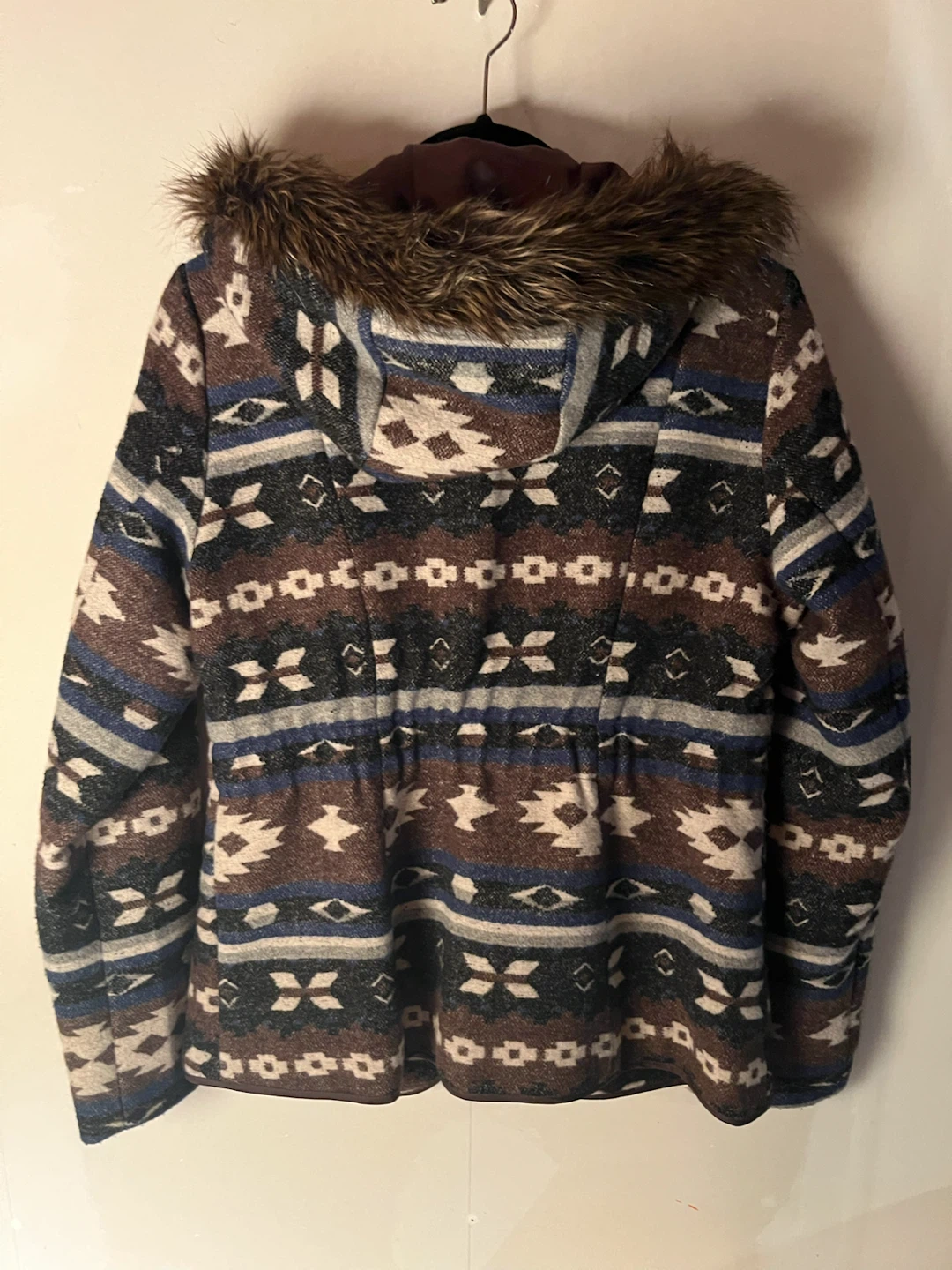 Material Girl Geometric Pattern Hooded Jacket - photo 2