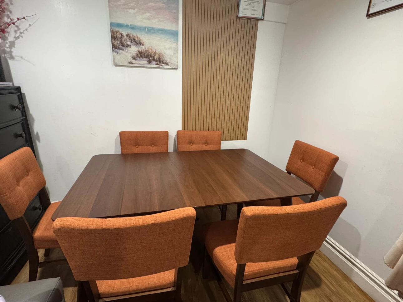 Bob’s Dining Table with 6 Chairs —  Used just few days!