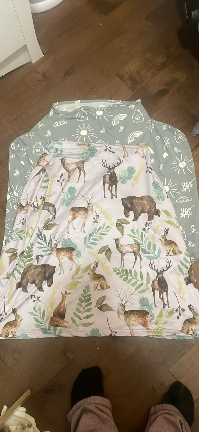 Two Baby Nursing Covers