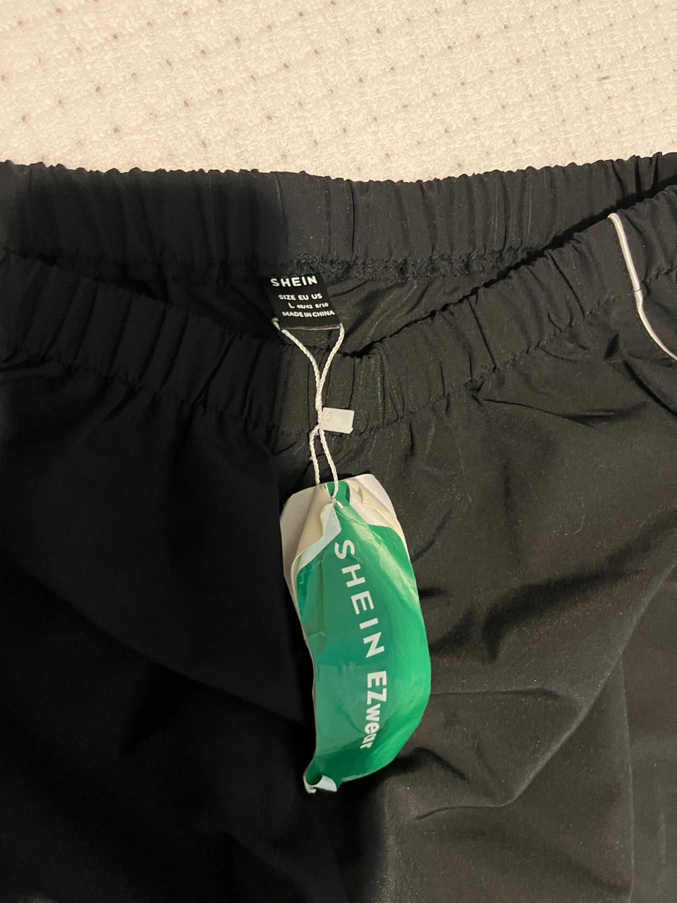 SHEIN EZwear Black Athletic Pants - photo 2
