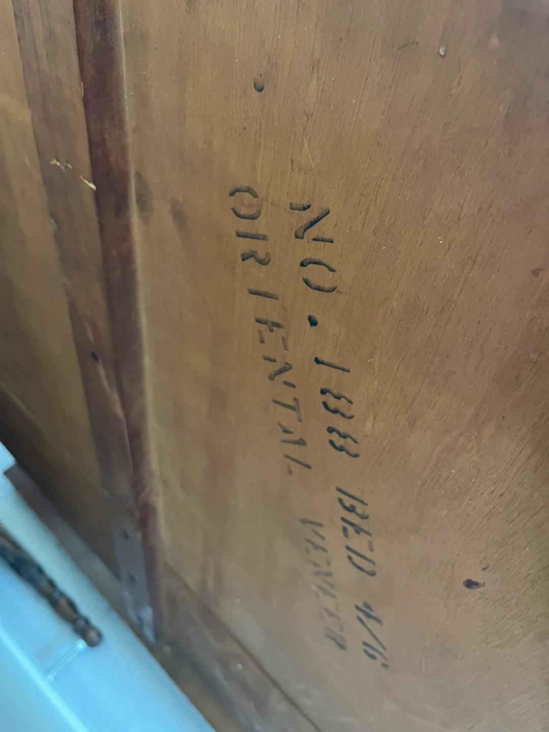 Vintage Wooden Headboard - photo 3
