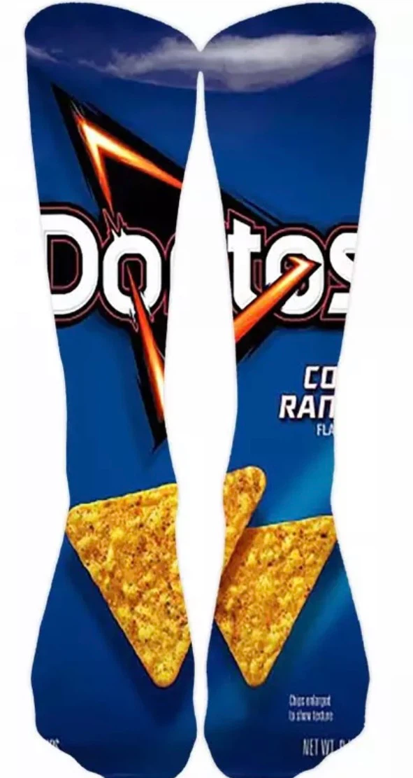 Brand New 8 pair Food Socks Adult 6-12 - photo 2
