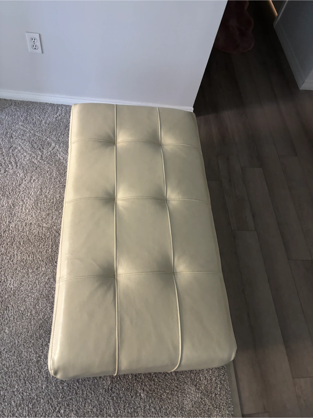 White Ottoman - photo 2