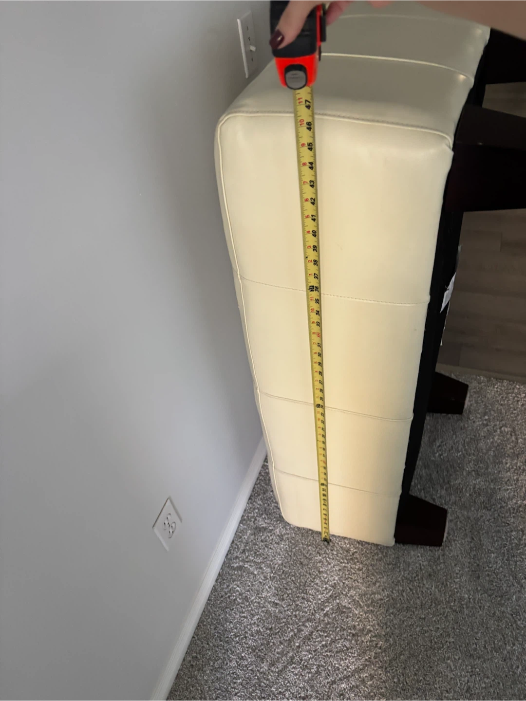 White Ottoman - photo 3