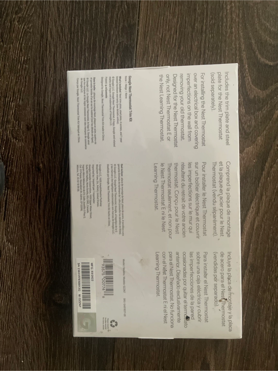 Google Nest Thermostat Trim Kit - photo 4