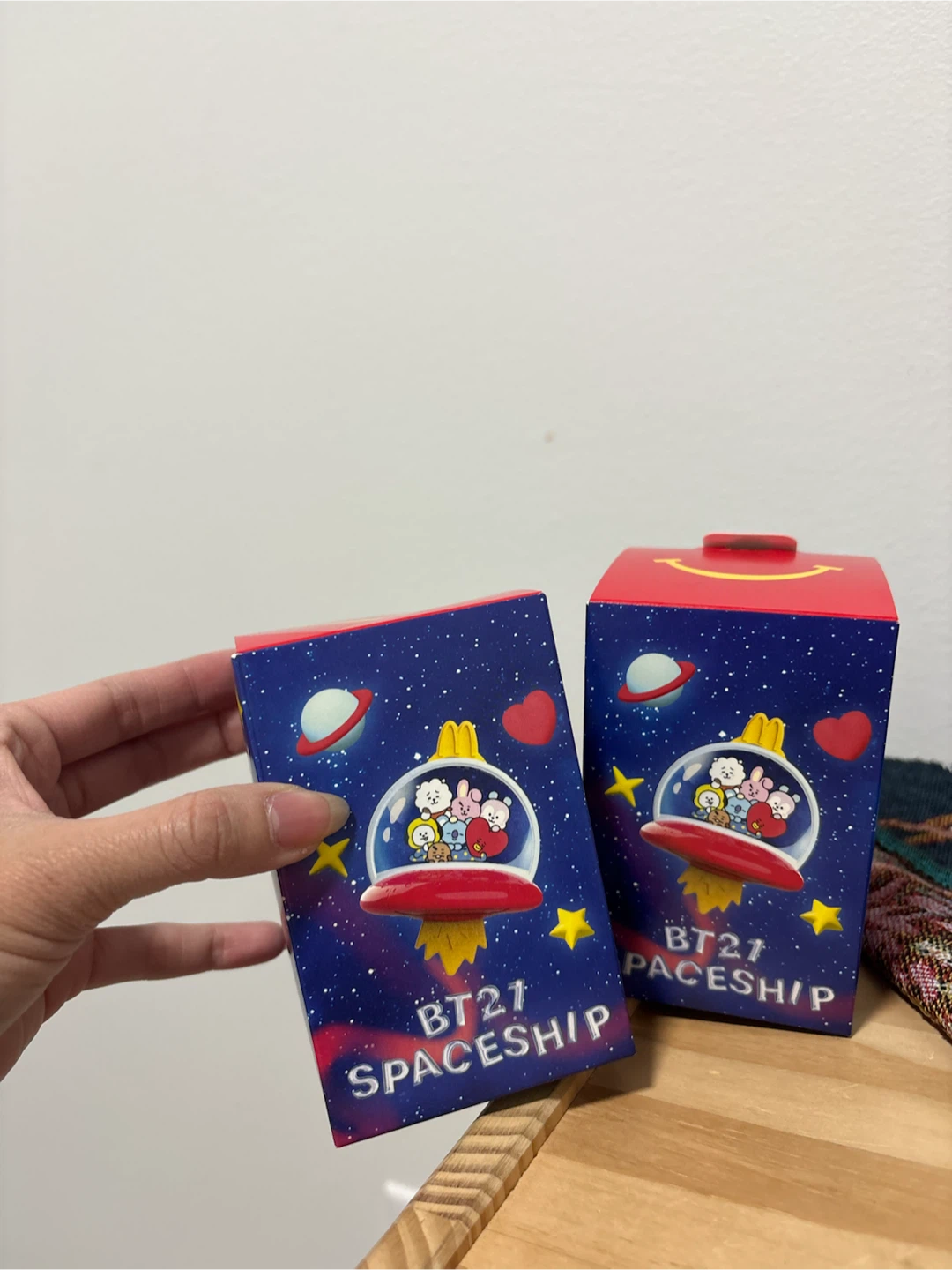 BT21 Spaceship McDonald's Toys
