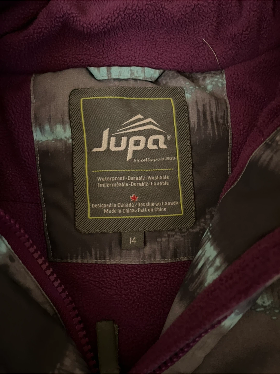 Jupa Kids Winter Ski Set Size 14 - photo 2