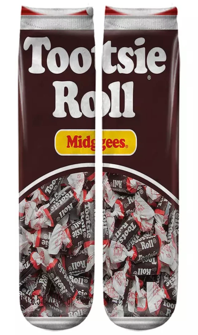 Brand New 6 pair Food Socks Adult 6-12 - photo 5