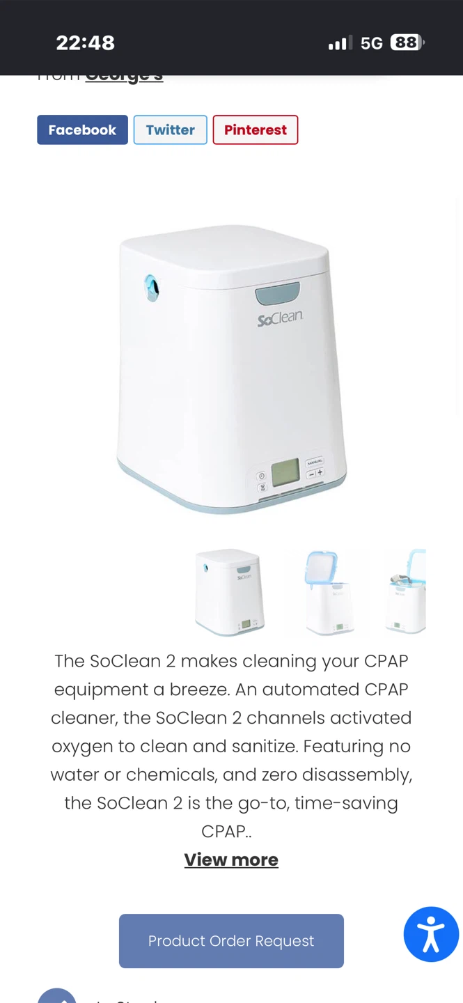 SoClean 2 CPAP Sanitizing Machine - photo 3