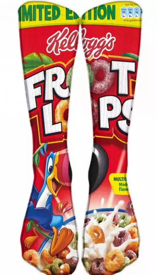 Brand New 6 pair Food Socks Adult 6-12 - photo 4