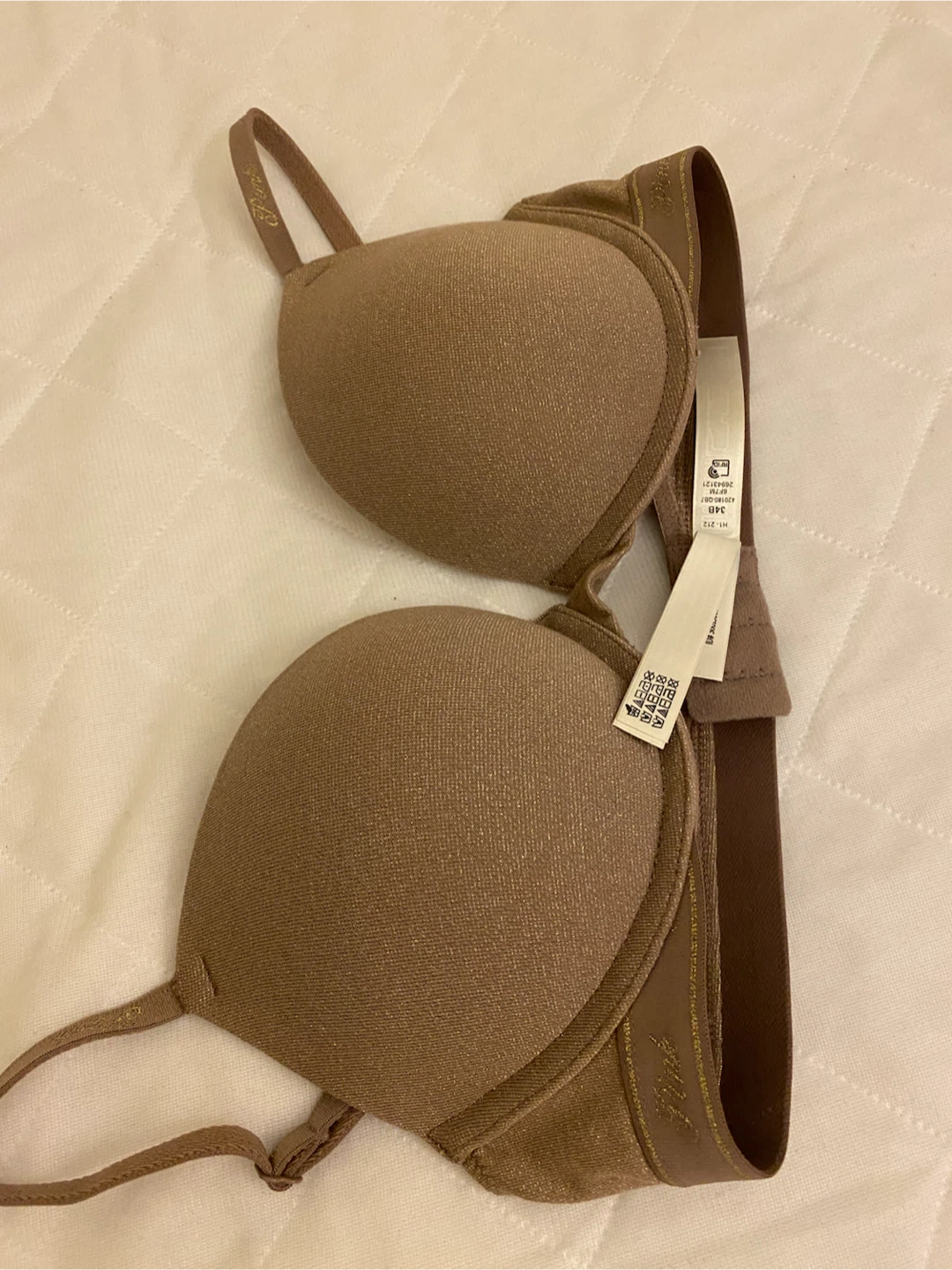 Victoria's Secret Pink Shimmer Bra 34B - photo 3