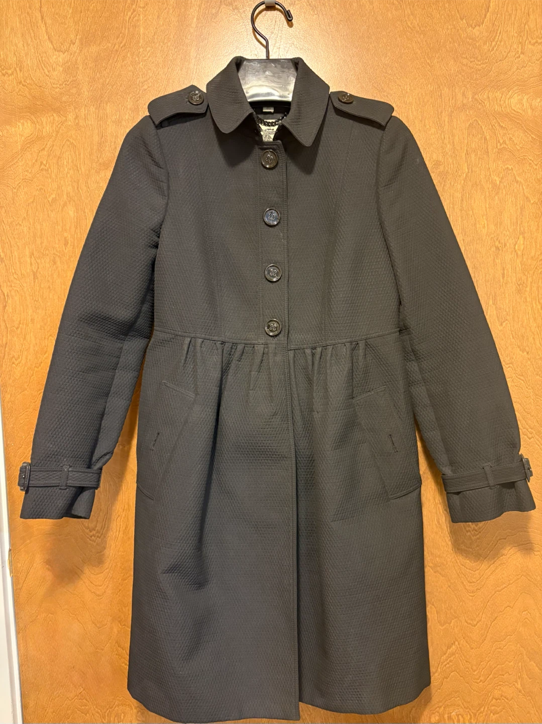 Women’s Burberry London Prorsum Black Trench UK 6, USA 4, EUR 38