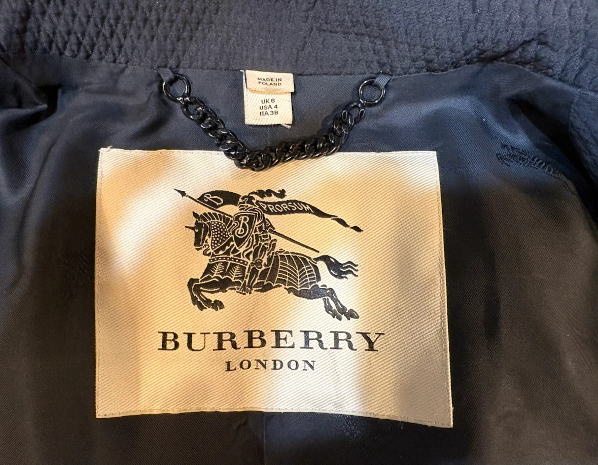 Women’s Burberry London Prorsum Black Trench UK 6, USA 4, EUR 38 - photo 3