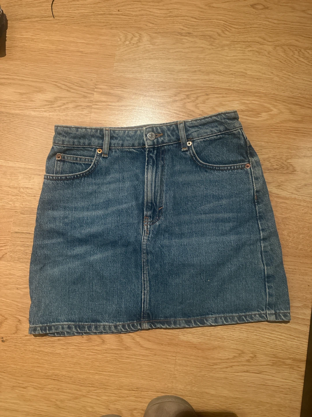 Topshop Denim Skirt