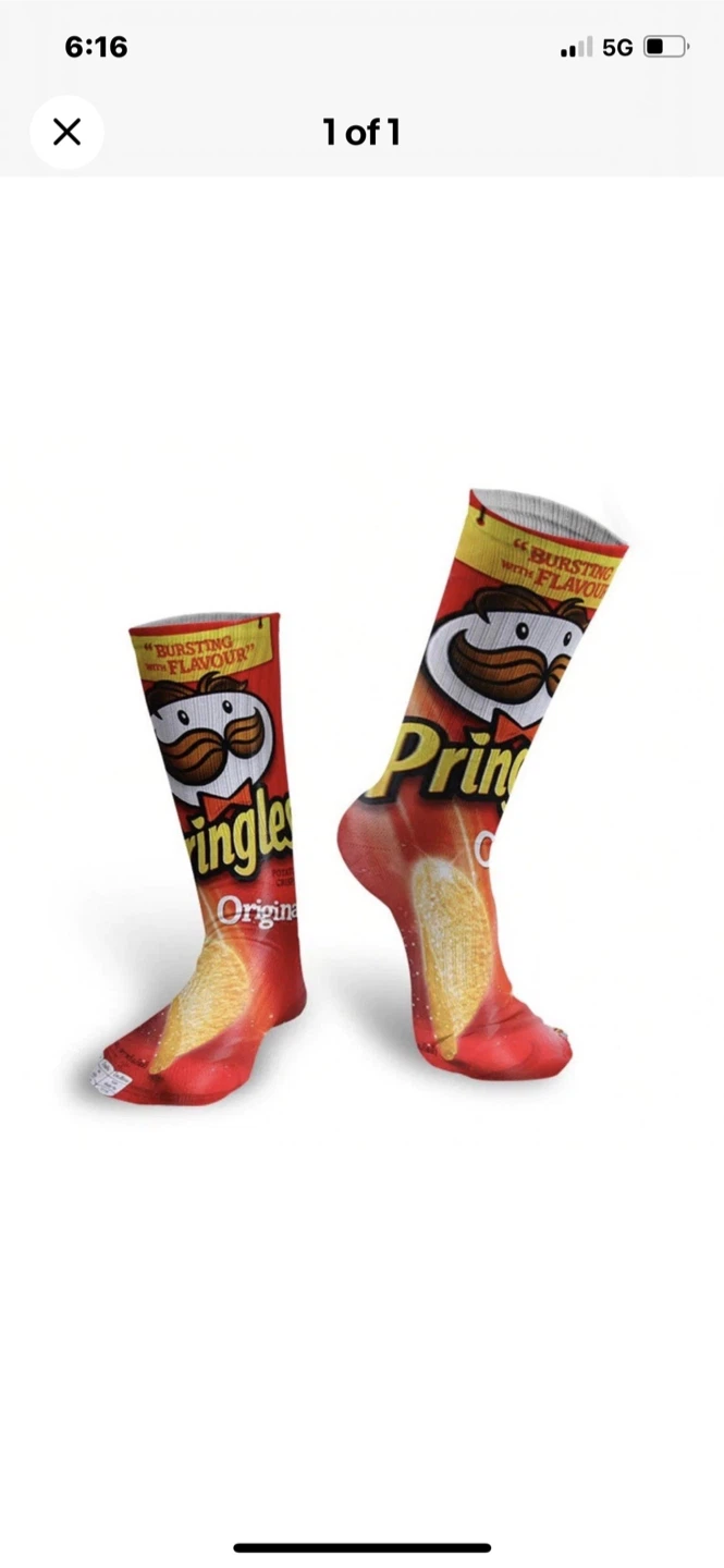 Brand New 6 pair Food Socks Adult 6-12 - photo 4