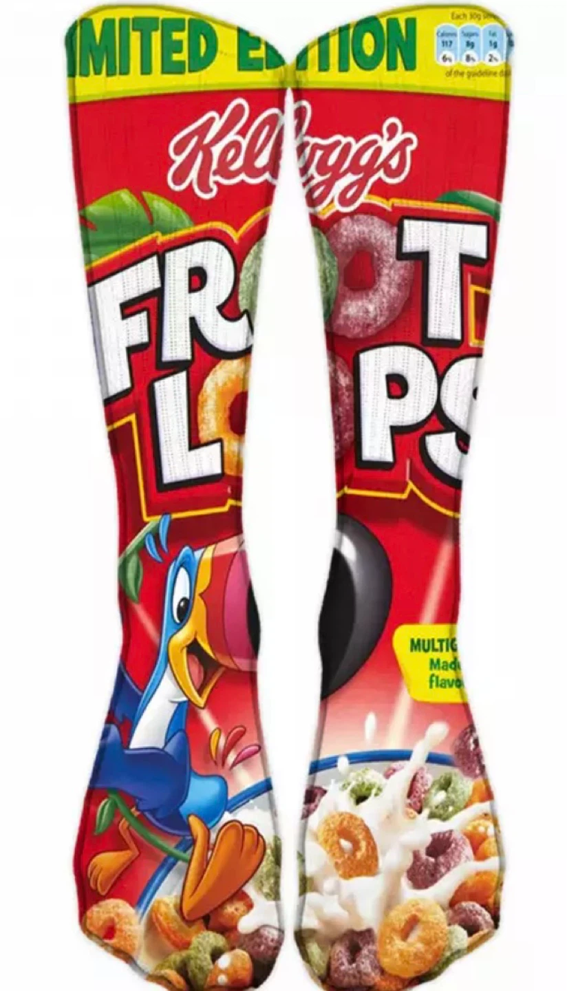 Brand New 6 pair Food Socks Adult 6-12 - photo 2