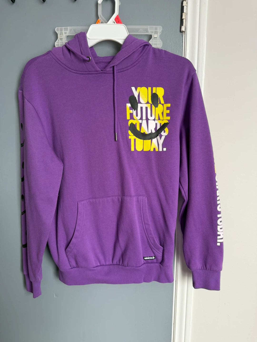 Amnesia Purple Hoodie