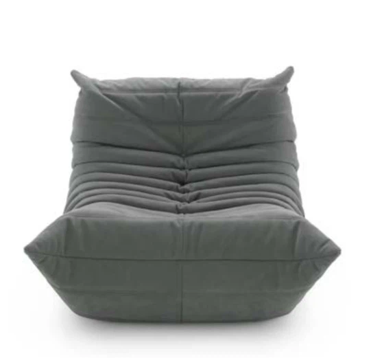 Ligne Roset new Fireside Chair in Alcantara Chic Gray - photo 4