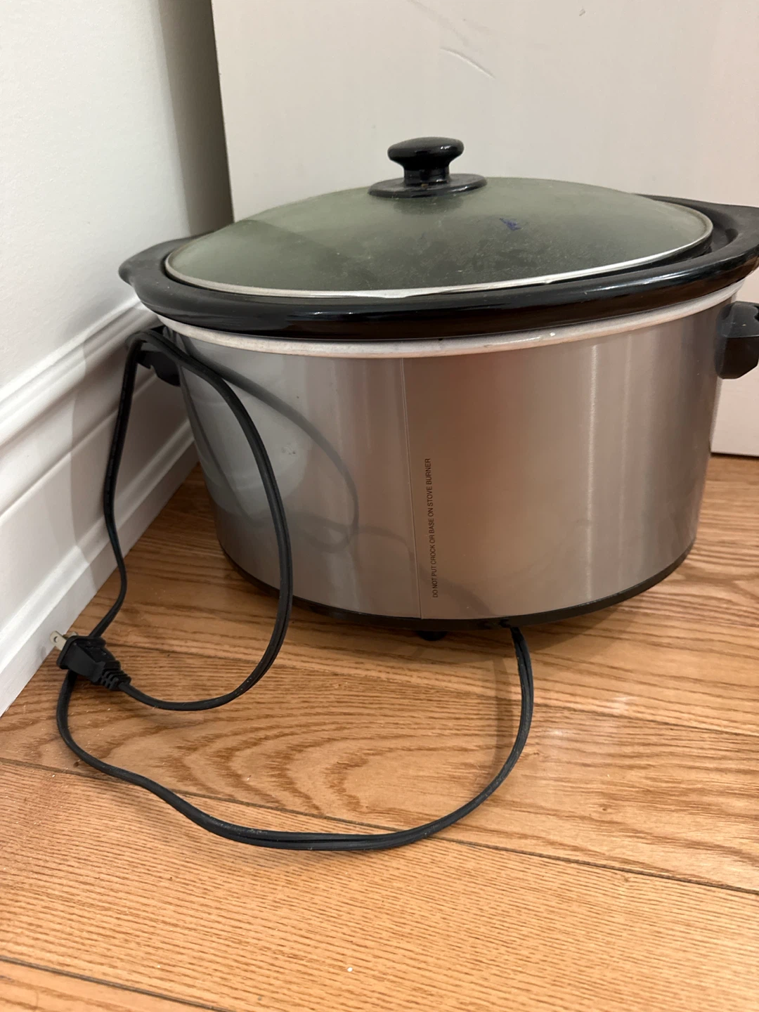 Large Stainless Steel Slow Cooker