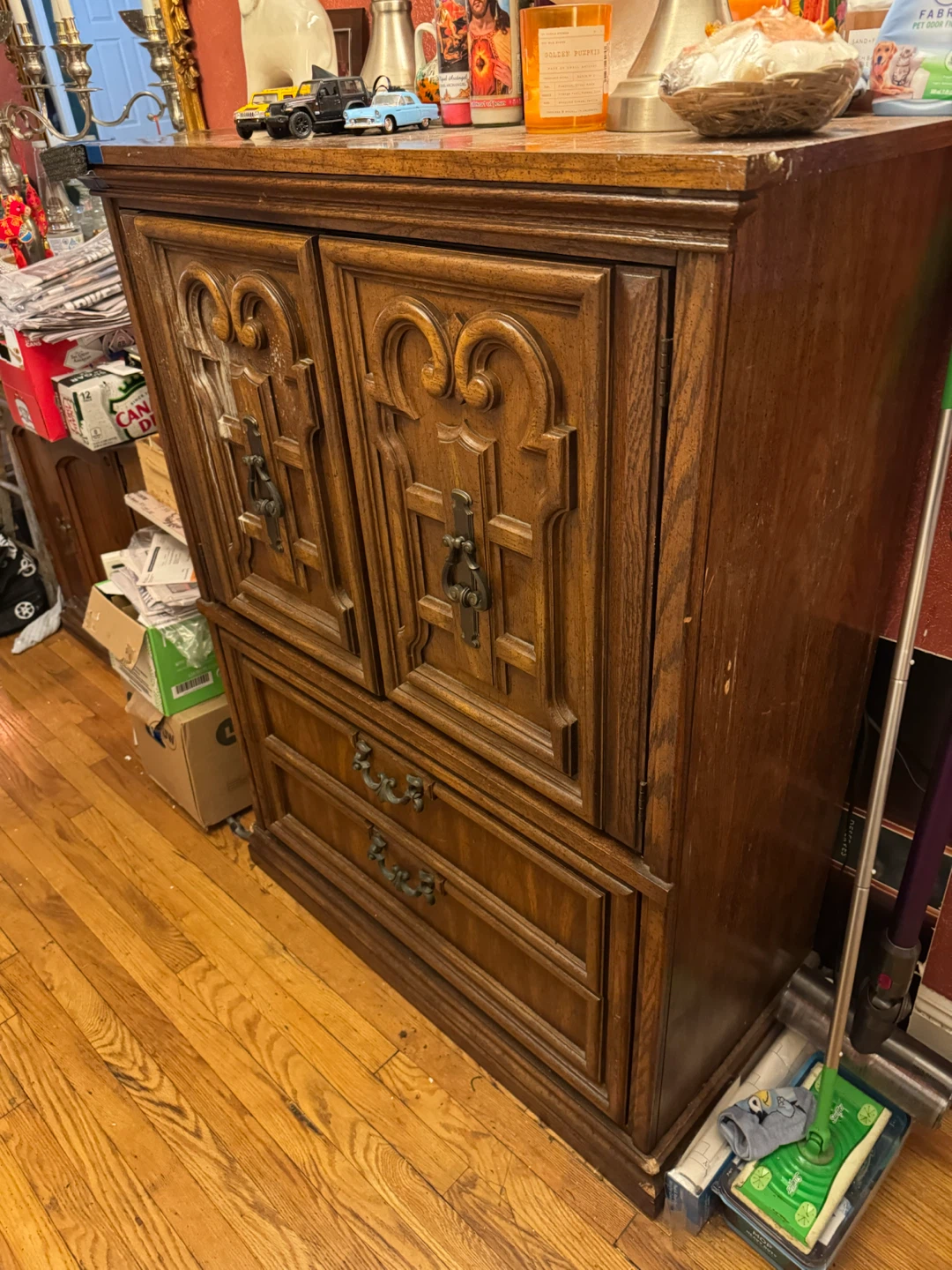 Dark Wood Dresser